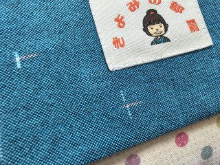 久留米絣のハギレのかわいさに、再び絣の可愛さかジワる。