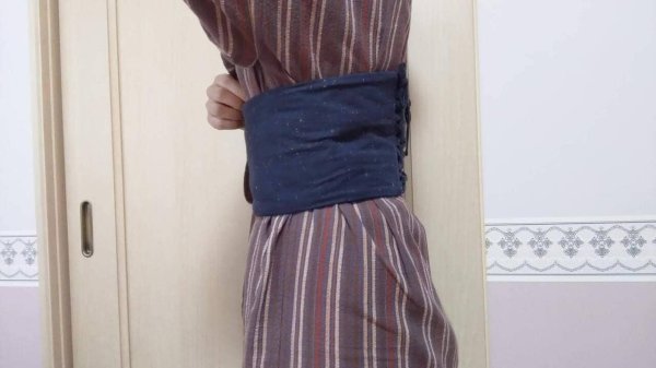 画像23: 背中涼しいに決まってる帯（普通サイズ）04〜千織さんの遠州木綿〜 (23)