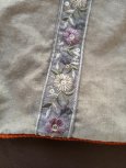 画像6: 巾着袋03／焦げ茶紐　ブラックニッケル金具 (6)