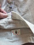 画像8: 巾着袋03／焦げ茶紐　ブラックニッケル金具 (8)