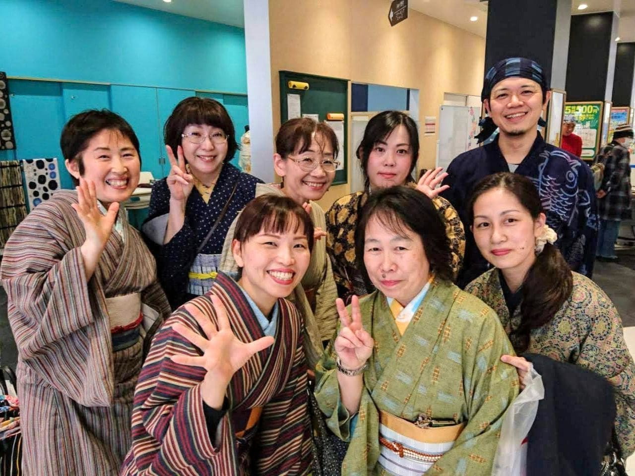 「いとへんのまち」で喜多屋商店さんに出会ったときの様子 | 喜世美企画